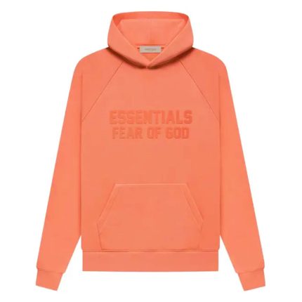 Fear of God Essentials Coral Powder Hoodie