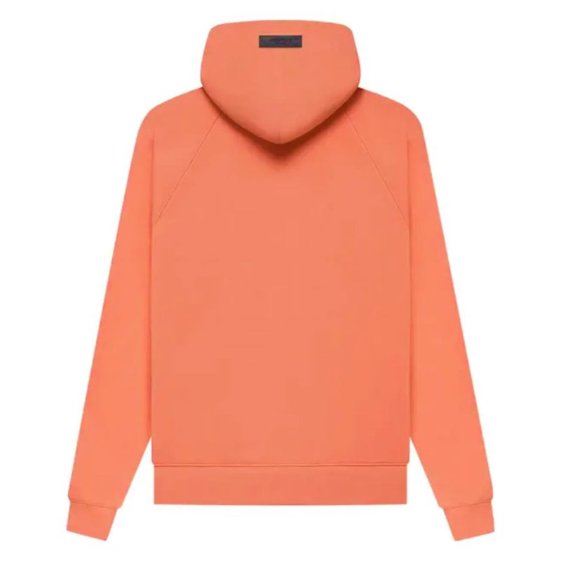 Fear of God Essentials Coral Powder Hoodie