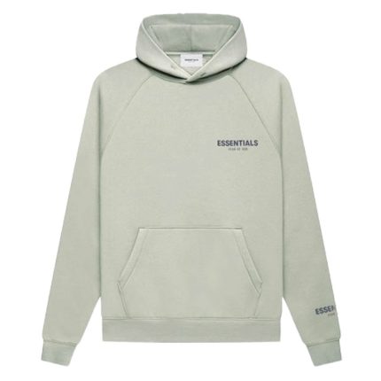 Fear of God Essentials Core Collection Pullover Green Hoodie