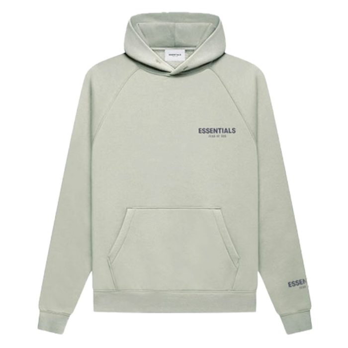 Fear of God Essentials Core Collection Pullover Green Hoodie