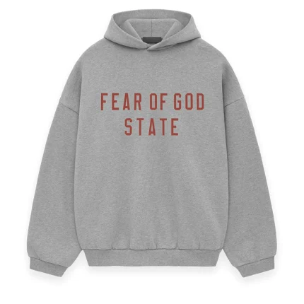 Fear of God Essentials Fleece Hoodie Gray