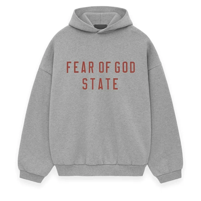 Fear of God Essentials Fleece Hoodie Gray