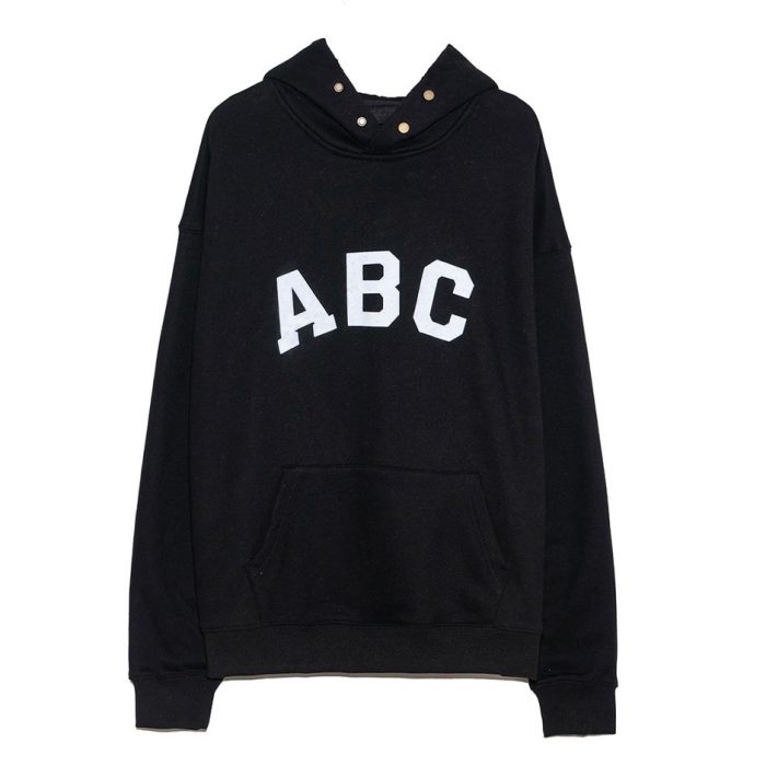 Fear of God Seventh Collection ABC Black Hoodie