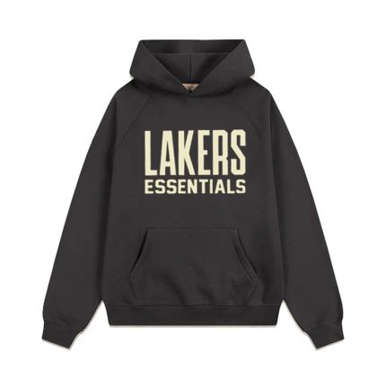 Lakers Essentials hoodie charcoal gray
