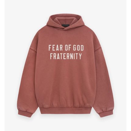 Fear of God Fraternity Classic Hoodie Deep Red