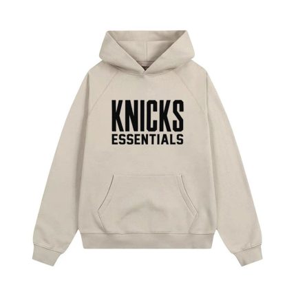 Knicks Essentials hoodie cream or light