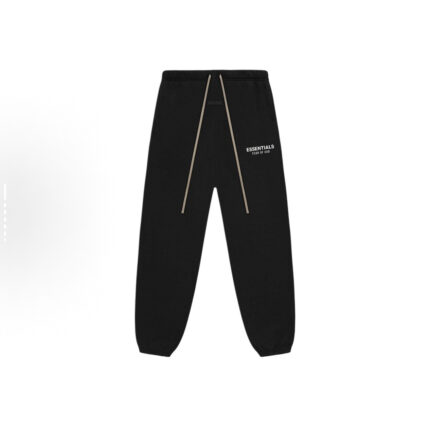 Fear of God Essentials Jet Black Sweatpants